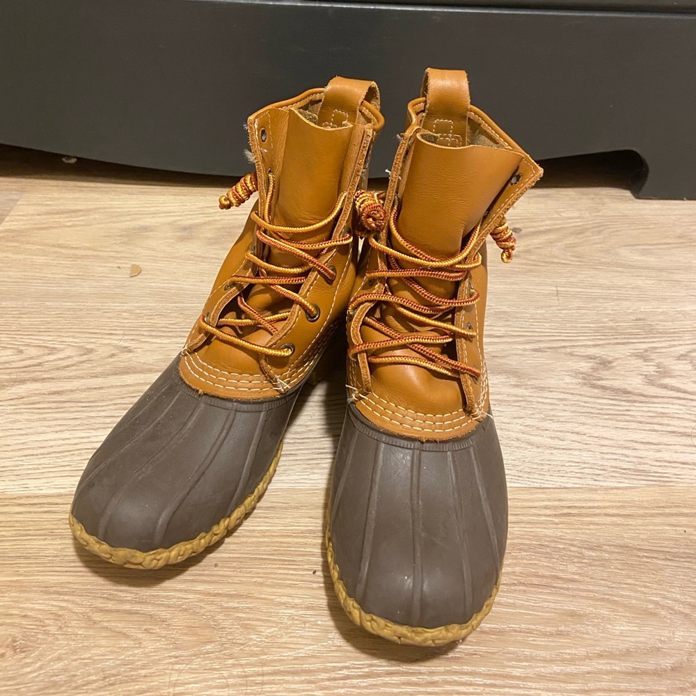 LL Bean Bean Boots Size 7M